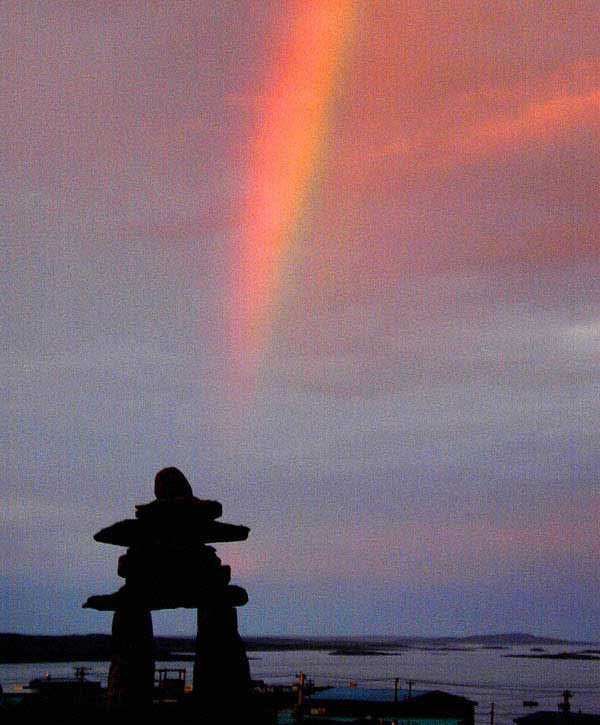 RainBow Inukshuk